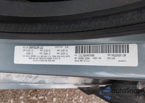 2009 Chrysler Sebring Touring из США, поврежденный, VIN 1C3LC56BX9N570988